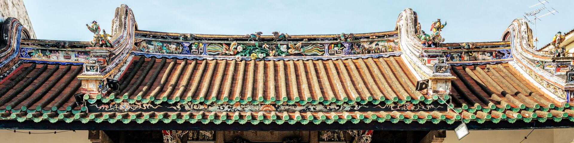Han Jiang Ancestral Temple in George Town, Malaysia.