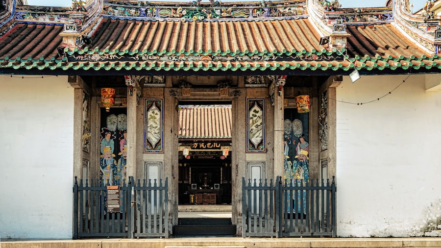 Han Jiang Ancestral Temple in George Town, Malaysia.