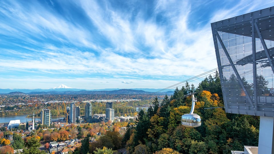 Portland View and Aerial Tram