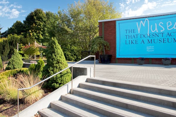 Portland Children\'s Museum das einen Beschilderung