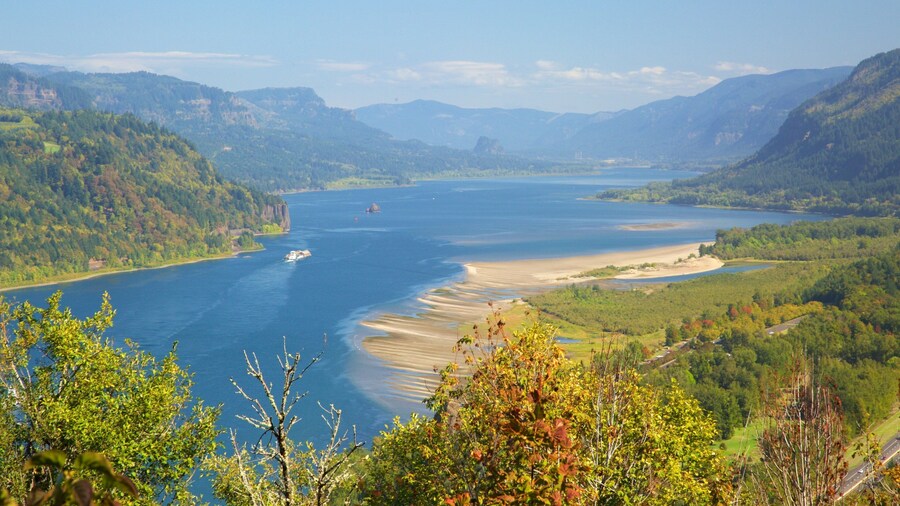 Chanticleer Point which includes landscape views and a river or creek