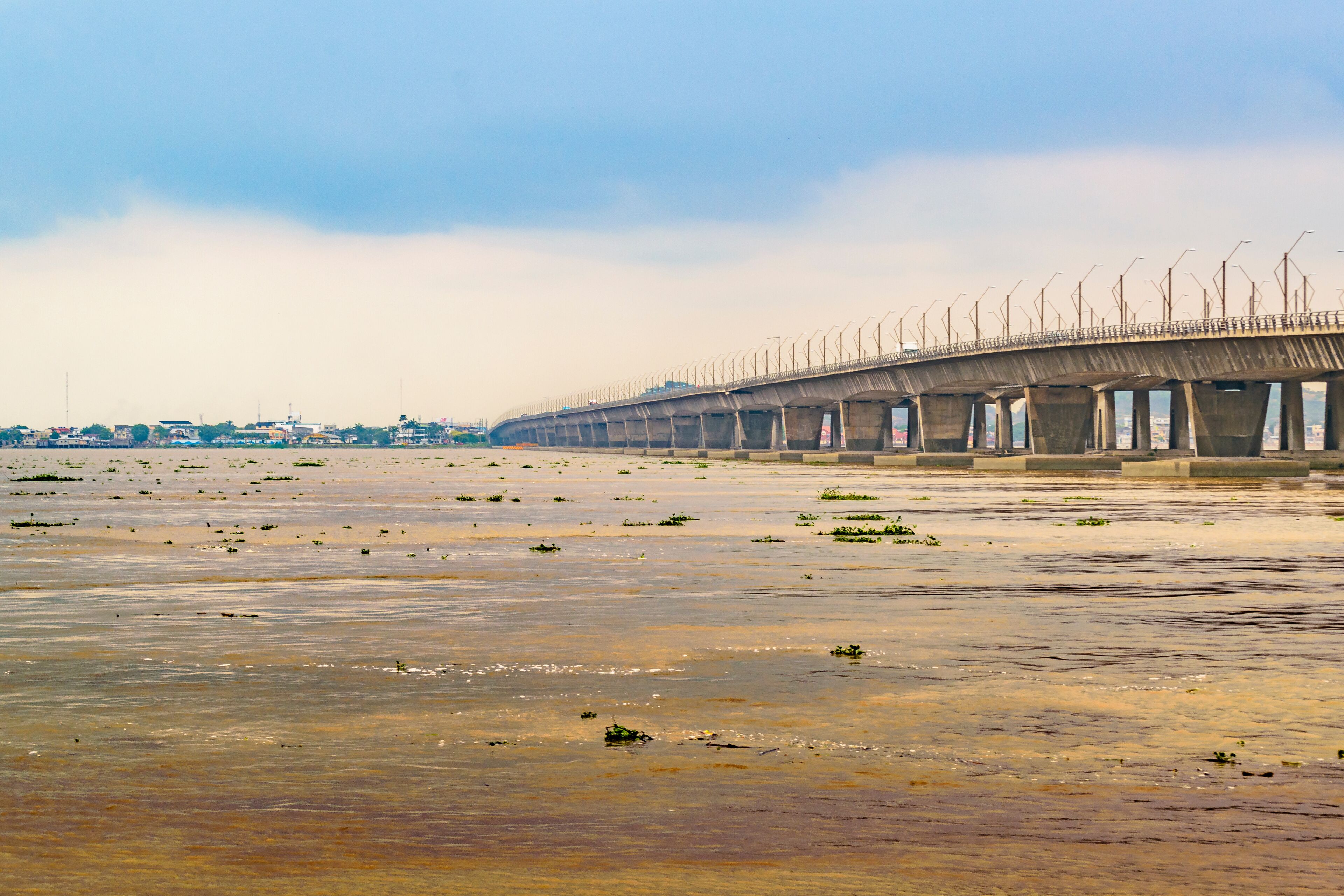 Bridge Over Babahayo River, Guayaquil, Ecuador