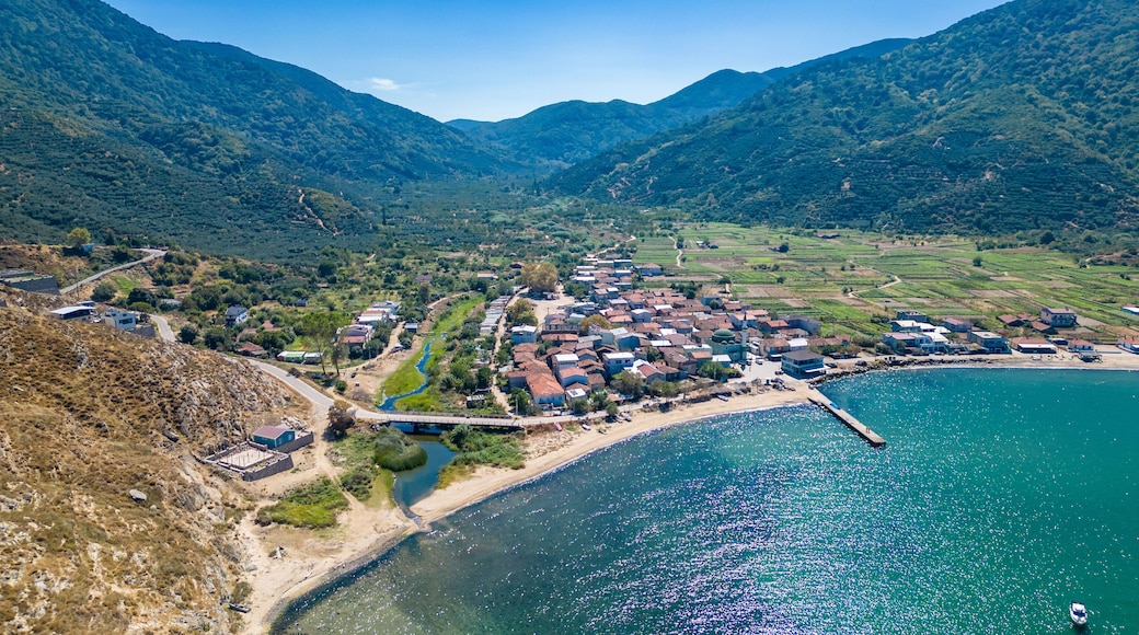 Kapidag Peninsula coastline view in Turkey