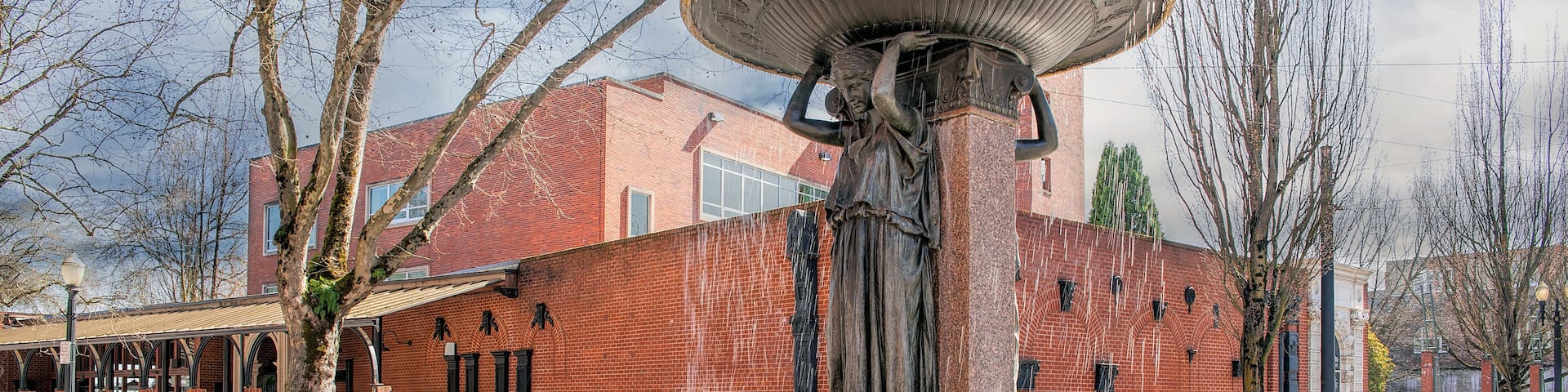 Skidmore Fountain at Ankeny Square