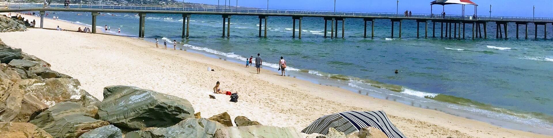 Brighton beach Jetty, Adelaide South Australia