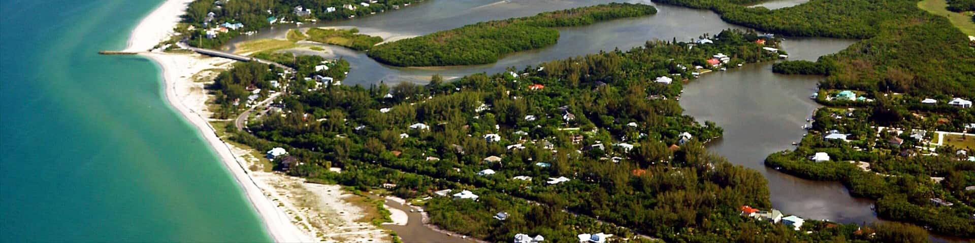 Fort Myers mit einem Inselansicht