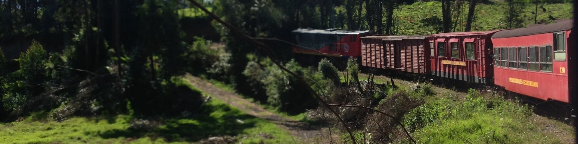 Train of the Volcanoes In Alexander von Humboldt’s foosteps http://trenecuador.com/en/train-of-the-volcanoes-in-alexander-von-humboldts-foosteps/
The first segment of track to be rehabilitated following the declaration of the Ecuadorian Railways as a national heritage, the journey from Quito south towards the great colossus of Cotopaxi has been running since 2009. It remains one of the most beautiful and memorable in the country.
The journey begins at the historic train station of Chimbacalle, whose history dates back to when the Guayaquil to Quito railway was finally completed in 1908. Here, amid this friendly neighbourhood – a mix of residential homes and businesses – the train sets off for its route southwards along the famous ‘Avenue of the Volcanoes’, thus named by the great Prussian explorer, Alexander Von Humboldt.