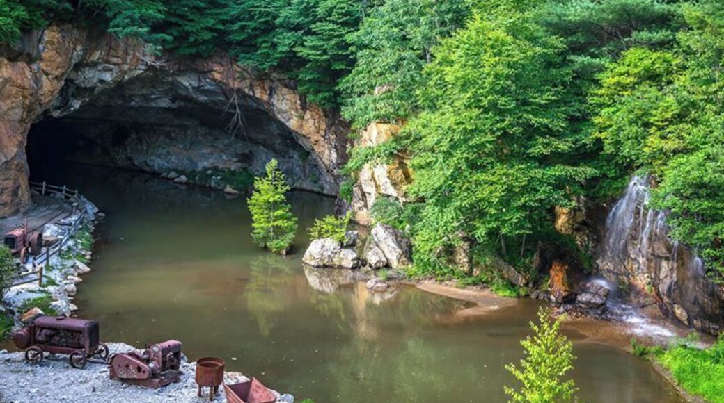 Nice place for family. Look around the museum of all the gems type they got. Go there early for the mine tour and nice beautiful cave in the back with waterfalls.