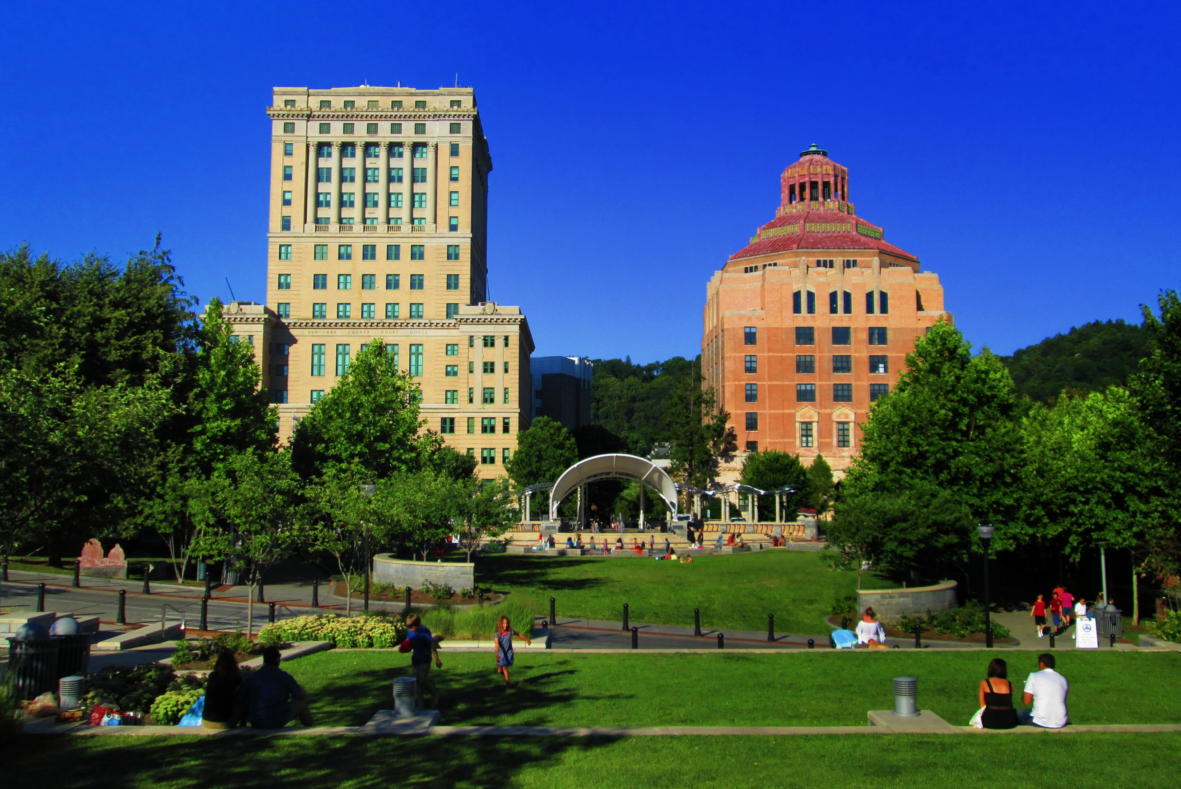 Pack Square Park, Asheville, North Carolina