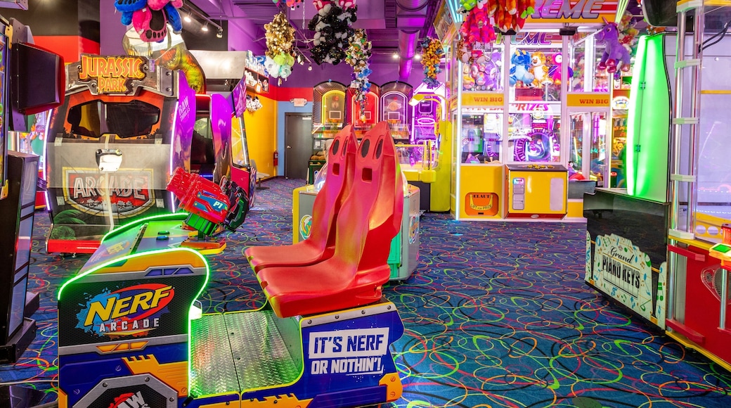 Arcade City showing interior views
