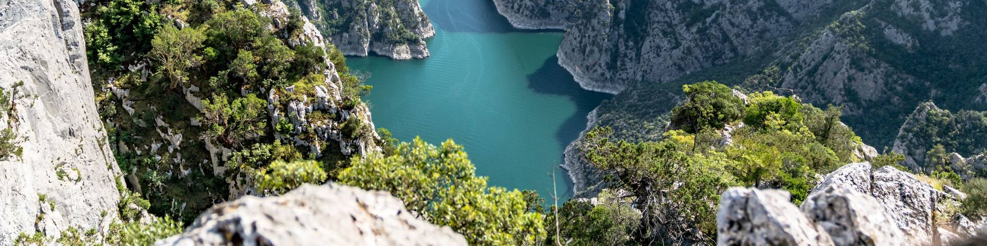 Sahinkaya Canyon in Vezirkopru district of Samsun province,Turkey.