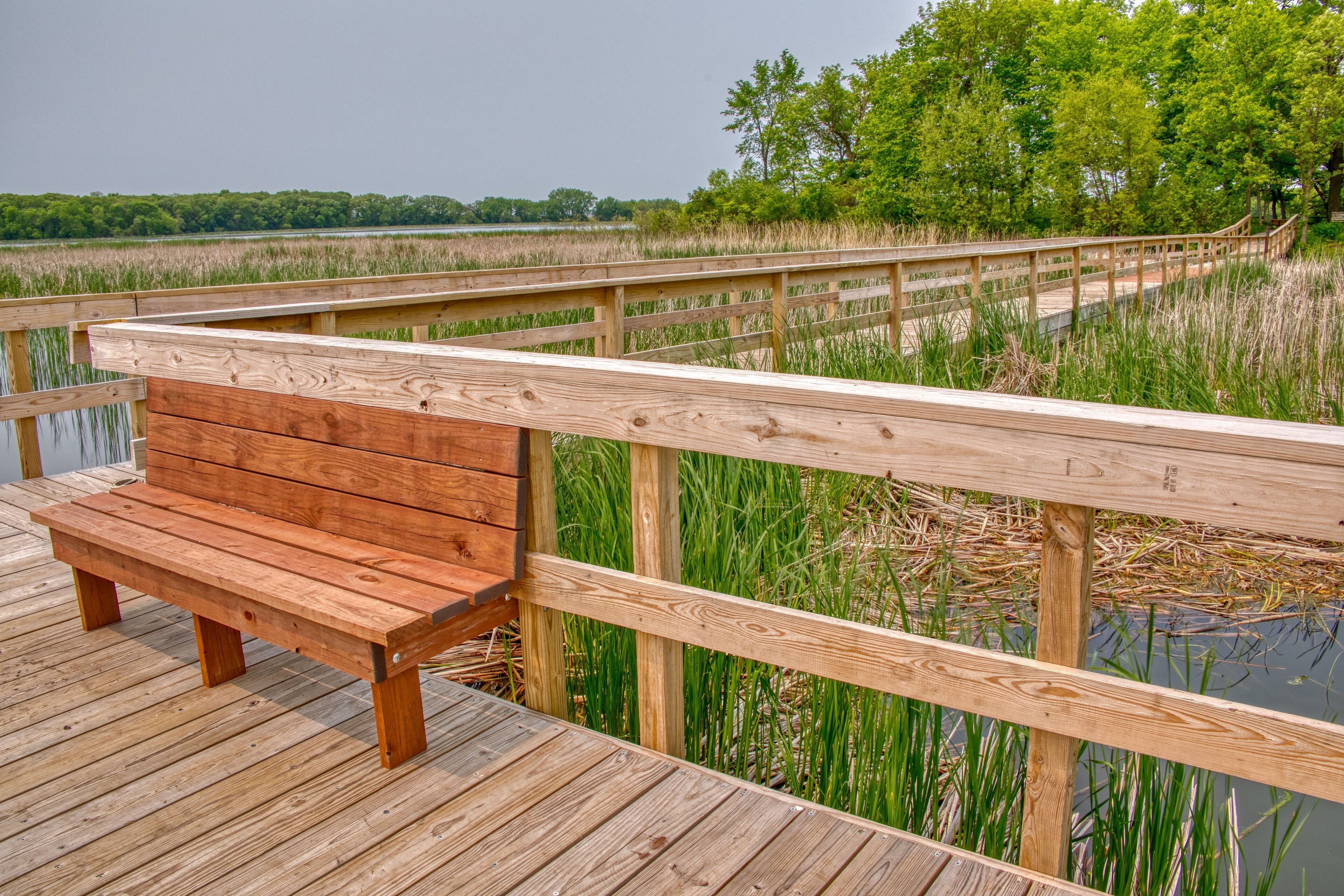 Rice Lake State Park is located in East Central Minnesota