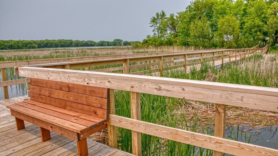 Rice Lake State Park is located in East Central Minnesota