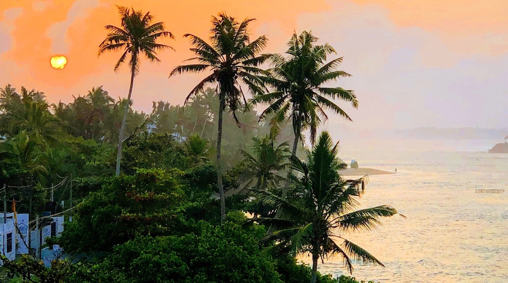 Good morning Sri Lanka; sunrise from the hotel terrace