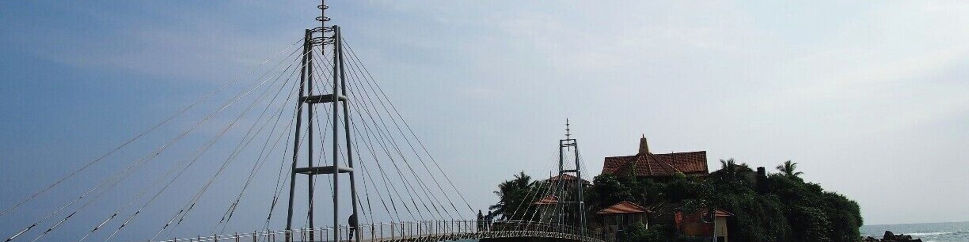 A small island situated in Matara. There is a temple in the Island.