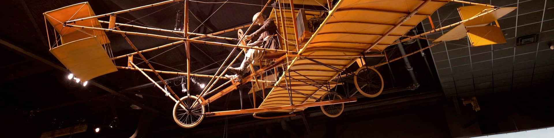 Cradle of Aviation Museum showing interior views and heritage elements
