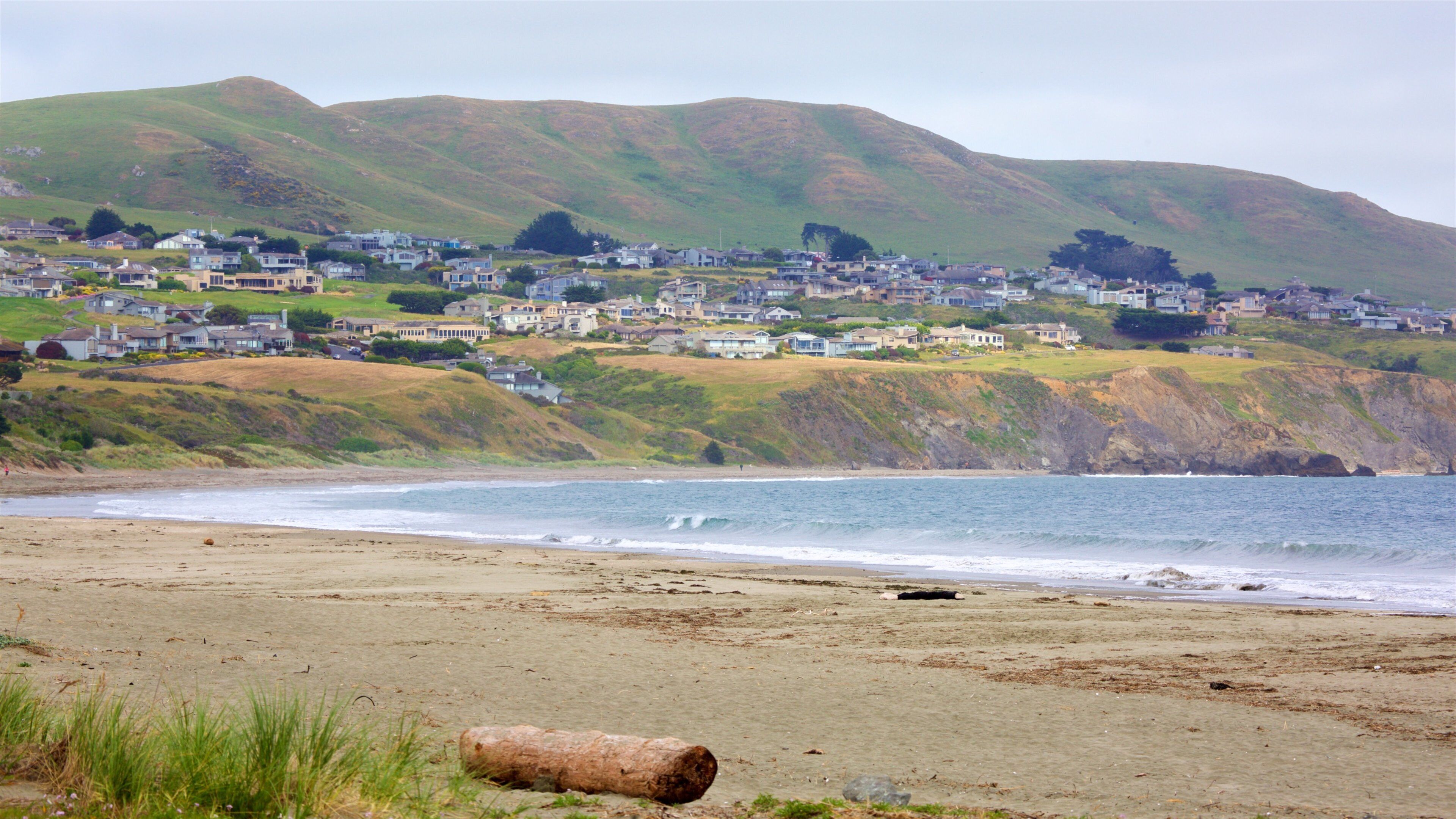 Doran Beach showing general coastal views, tranquil scenes and a beach
