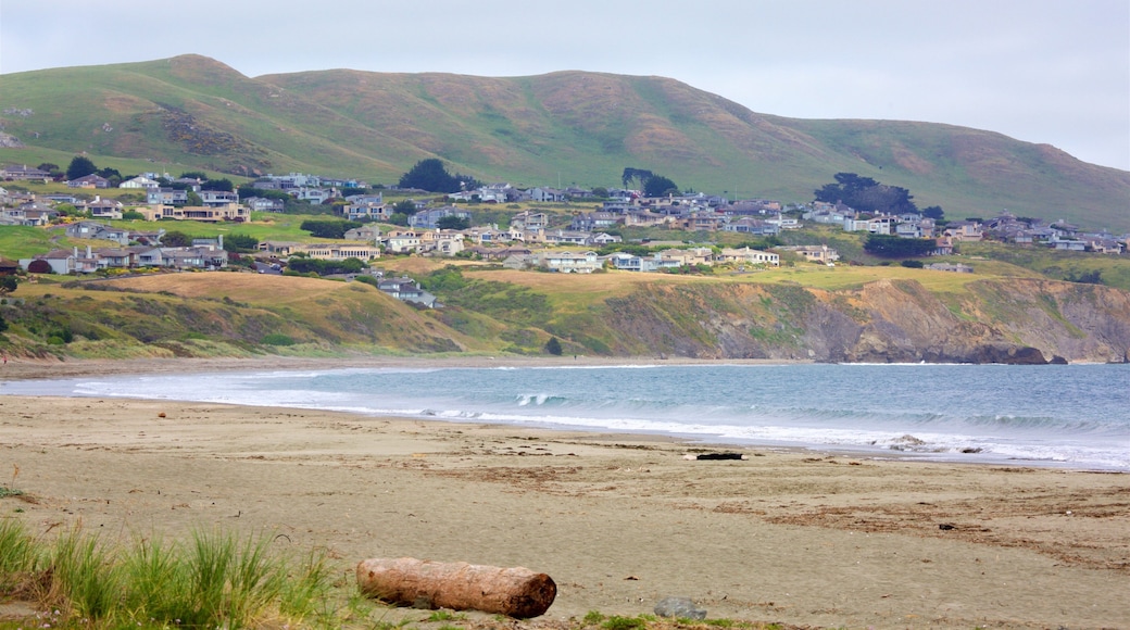 Doran Beach which includes a beach, tranquil scenes and general coastal views