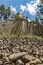 Devil’s Postpile National Monument, Columnar Basalt, Stone, Rocks Mammoth Lakes, California