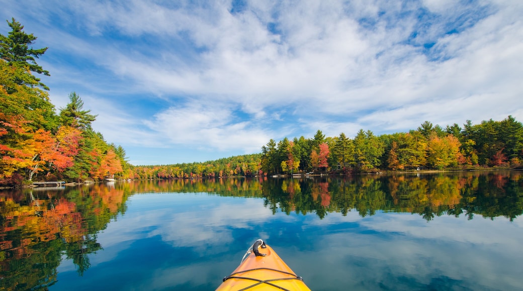 Kayak on Fall Lake