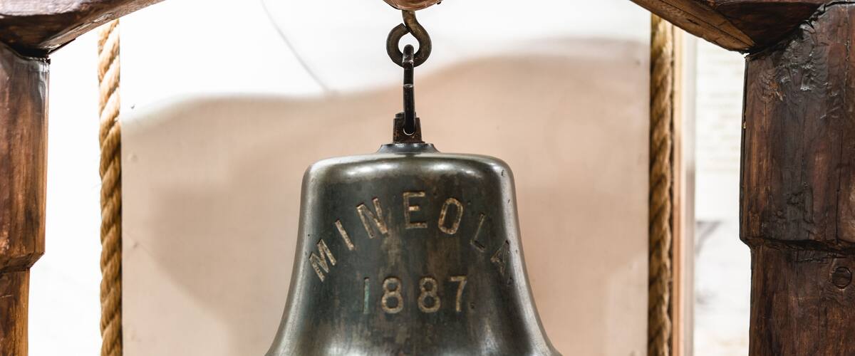 Old bell from Mineola boat