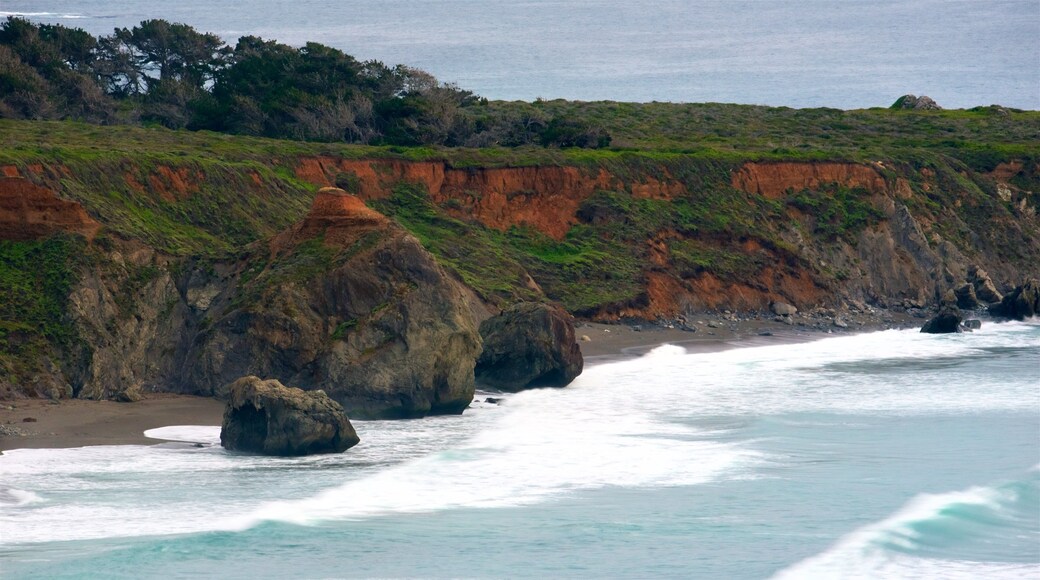 Ragged Point que inclui paisagens litorâneas e litoral rochoso
