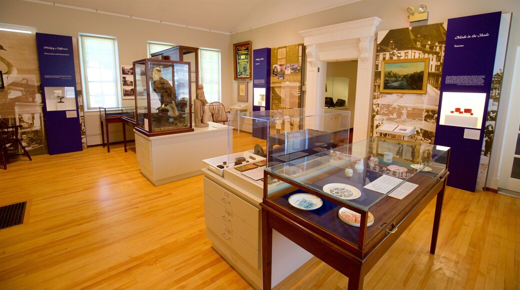 Saco Museum mit einem Innenansichten und Geschichtliches