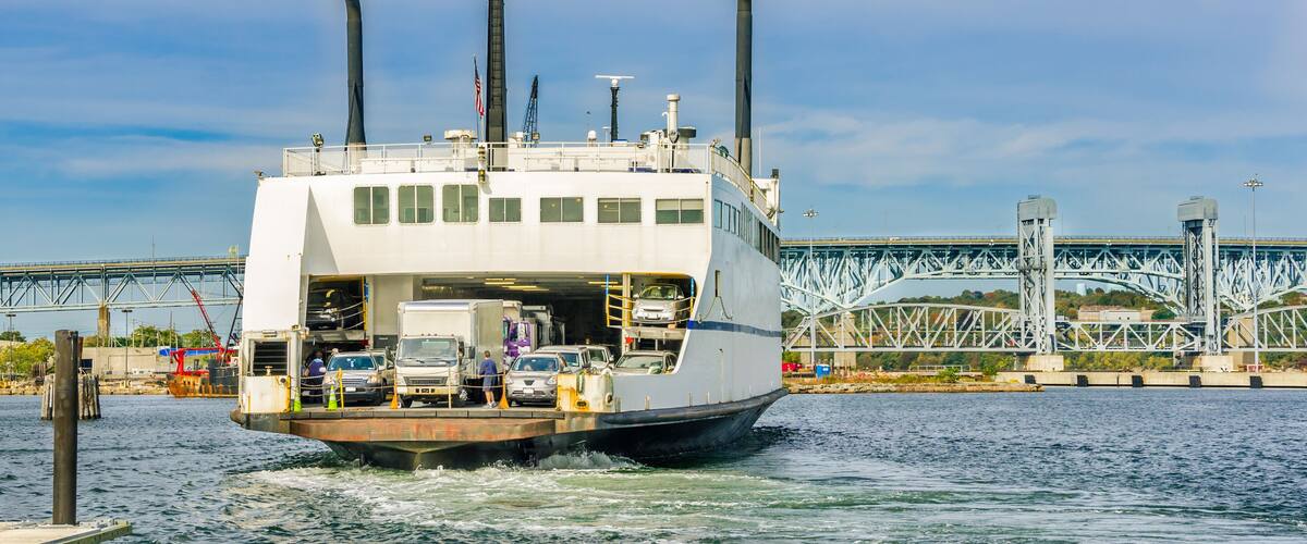 Ferry Approaching the dock