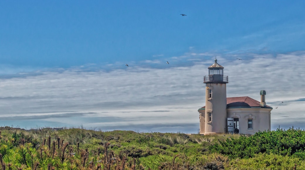The Coquille River Light House in Bandon, Oregon was in operation from 1896 - 1939. It sat unused for years and fell into disrepair until 1976 when restorations were begun. It is now open for tours in Bullards Beach State Park. #bandon #oregon #bullardsbeach #lighthouse #lighthouses #coquilleriver #coquilleriverlighthouse #bandonlighthouse