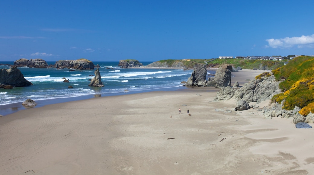 Bandon qui includes panoramas et plage