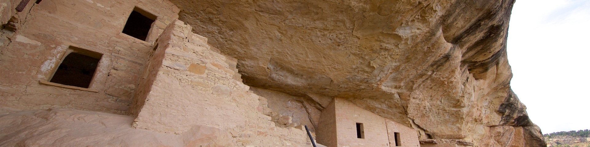 Balcony House que inclui elementos de patrimĂŽnio