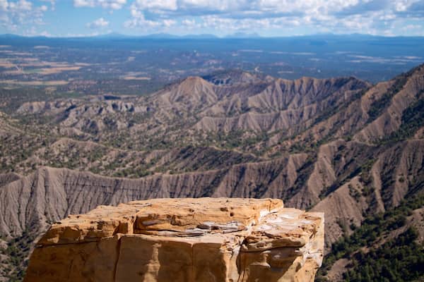 Knife Edge Trail featuring tranquil scenes and landscape views
