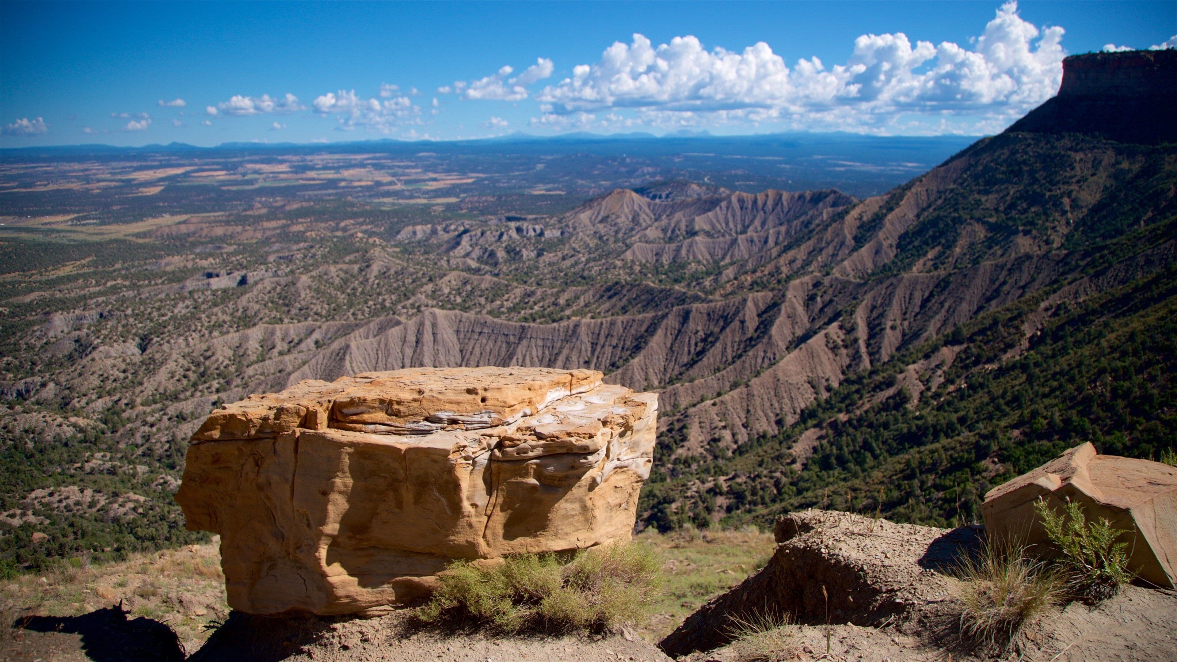 Knife Edge Trail featuring landscape views and tranquil scenes