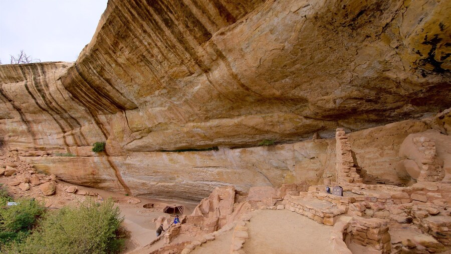 Step House Trail featuring a gorge or canyon, a ruin and heritage elements