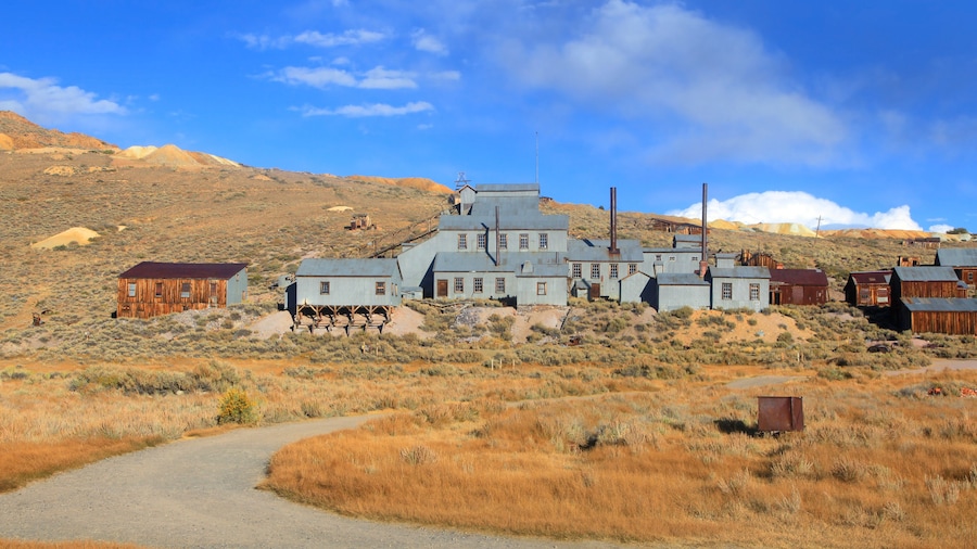 Old mine preserved in Bodie, California