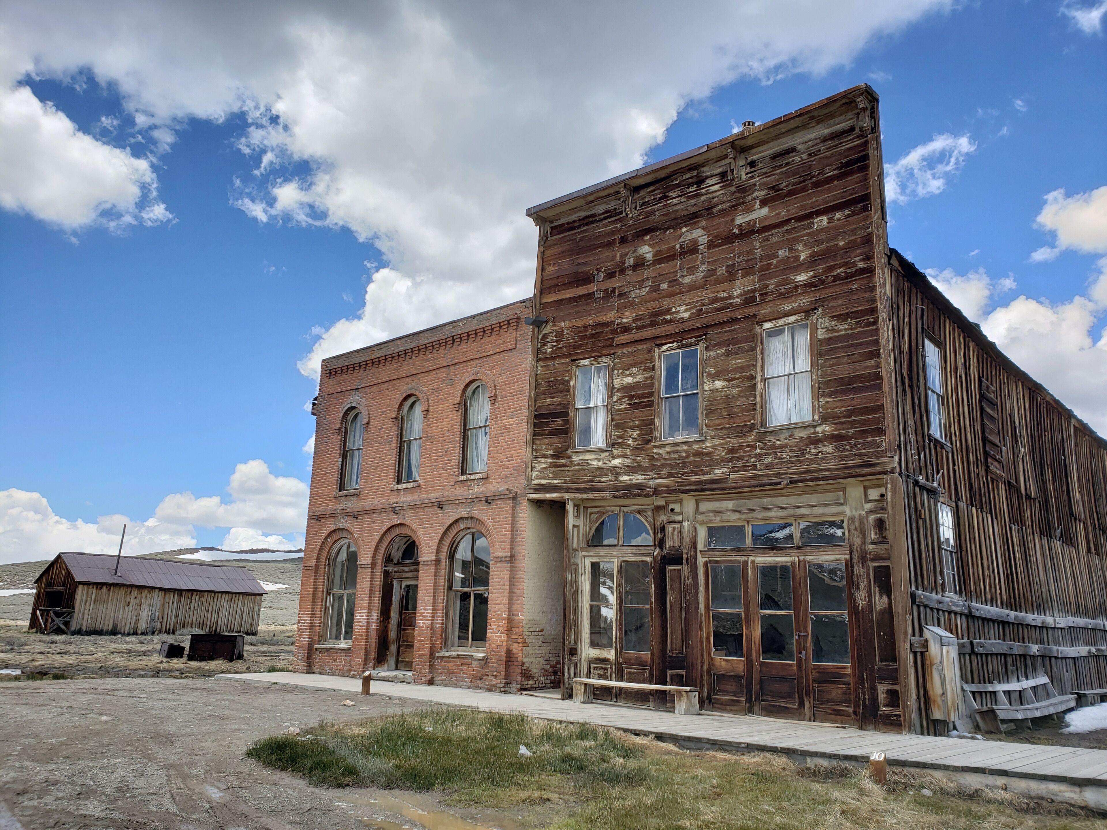 Ghost town in Bodie, CA. This was the post office and hotel.