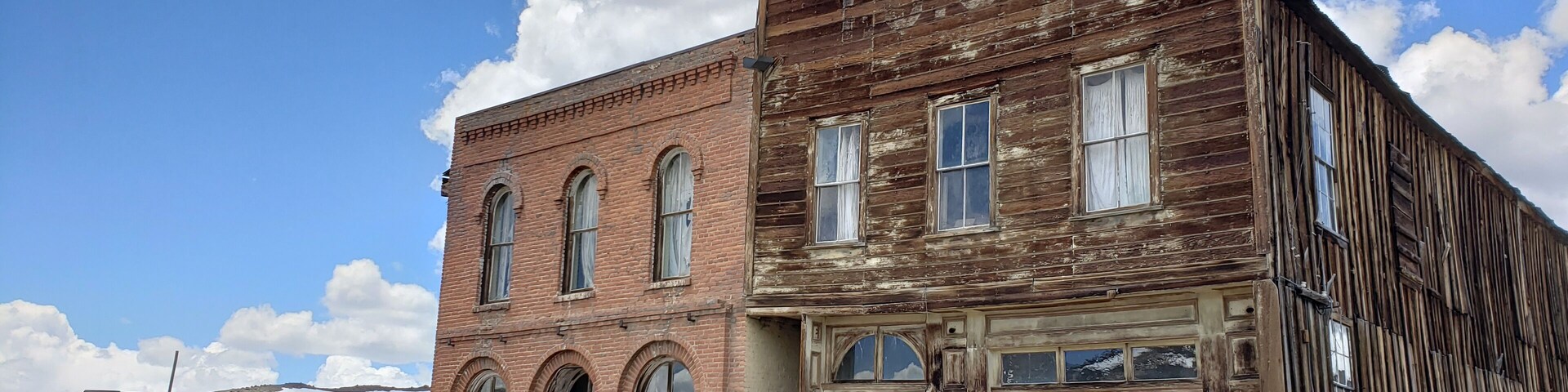 Ghost town in Bodie, CA. This was the post office and hotel.