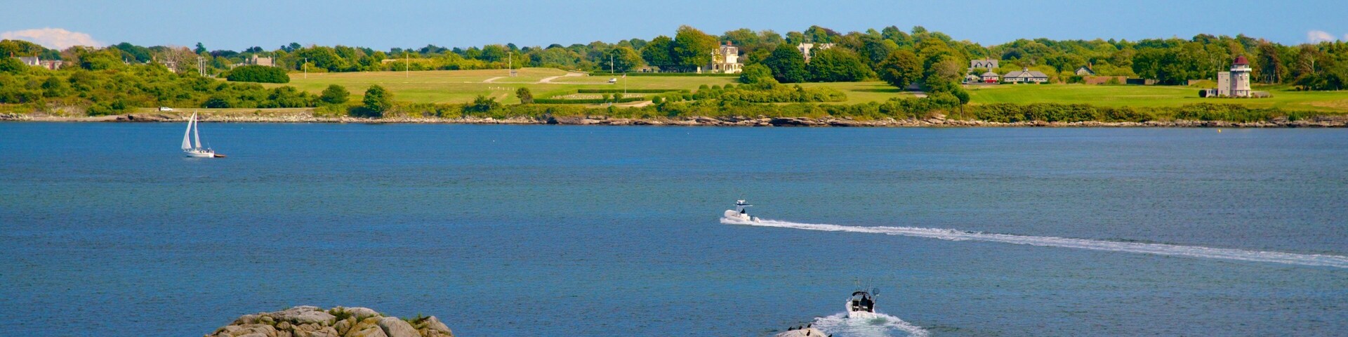Fort Wetherill State Park featuring general coastal views