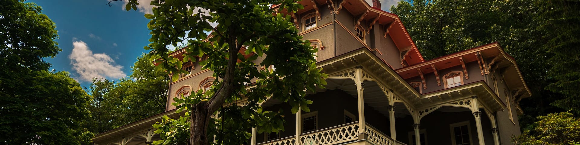 The Asa Packer Mansion, Jim Thorpe, Pennsylvania.