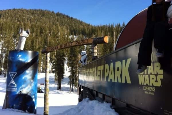 Star Wars Burton snowboarding camp for lil' ones and fun for big kids too! Good photo opp's