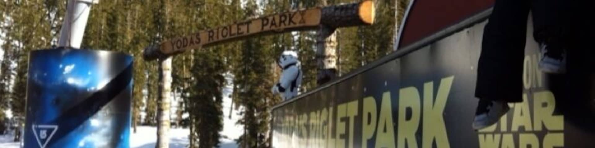 Star Wars Burton snowboarding camp for lil' ones and fun for big kids too! Good photo opp's