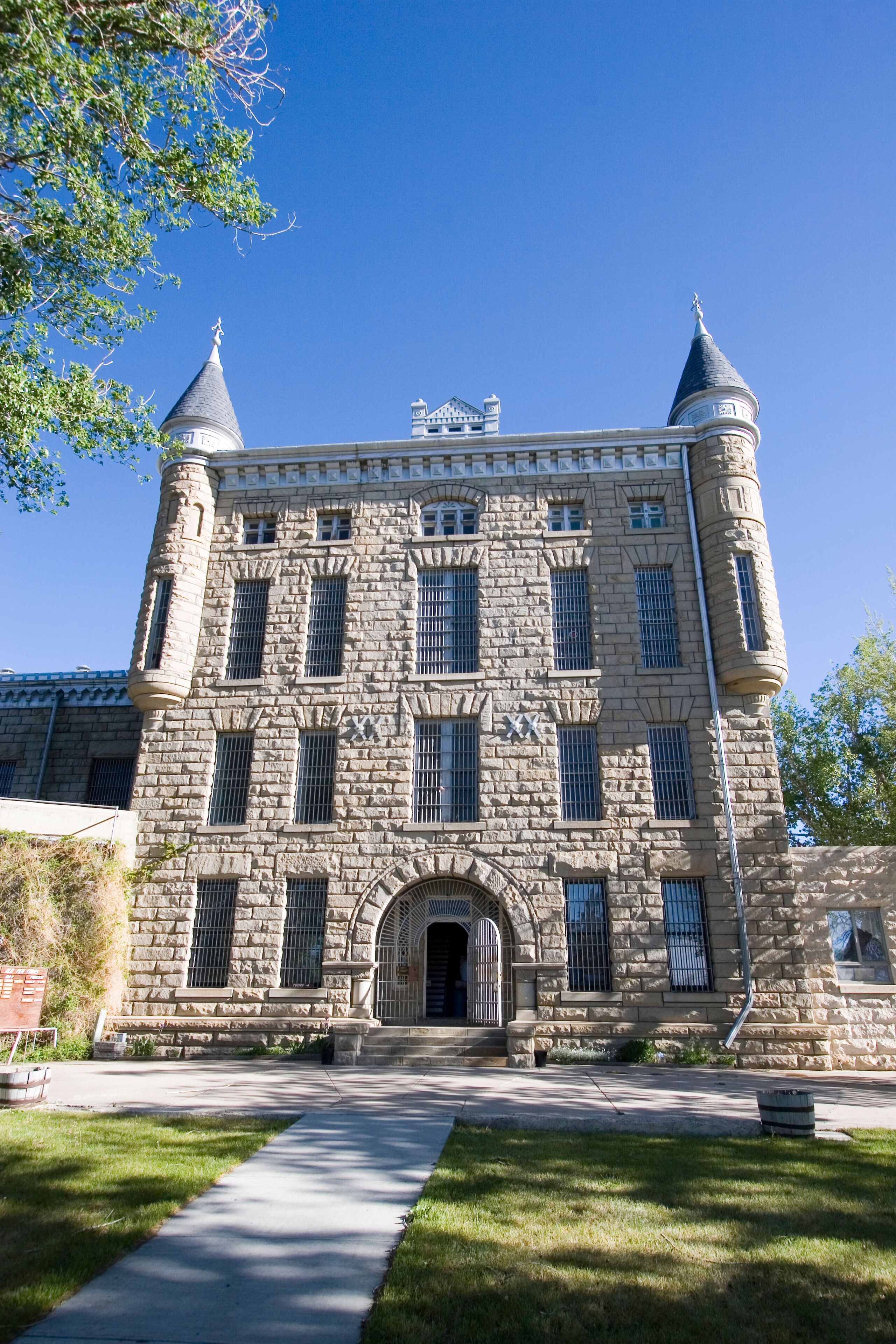 the historic Wyoming Frontier Prison Museum in Rawlins, WY