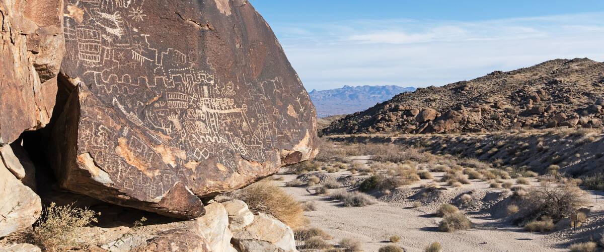 Grapevine Canyon Petroglyphs