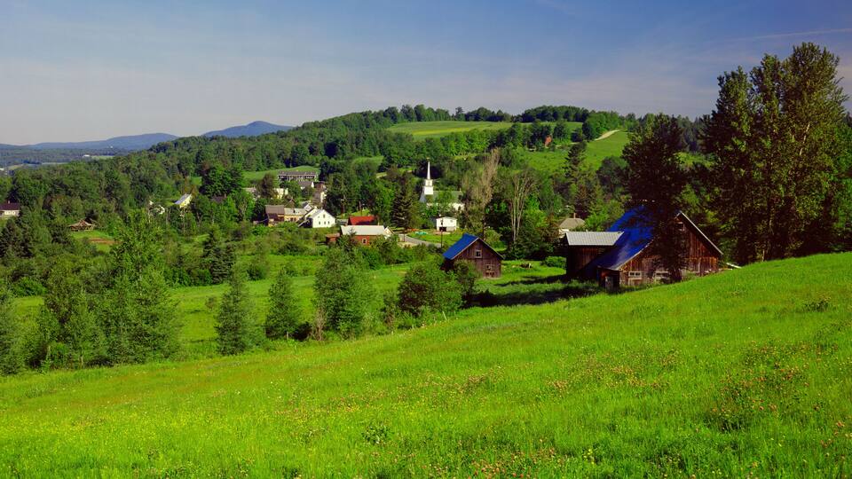 A7Y02E Burke Hollow Vermont USA New England