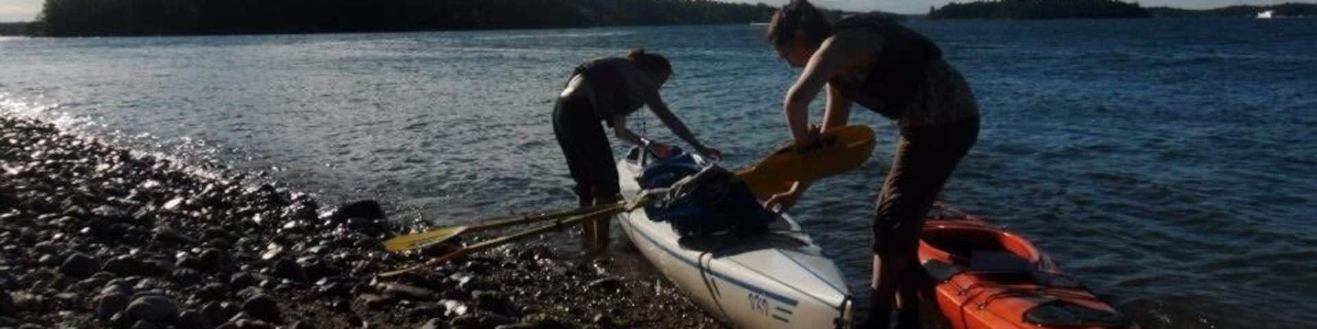 You can rent kayaks and explore the amazing little island around this beautiful archipelago. It's also possible to wild camp on most of the island.