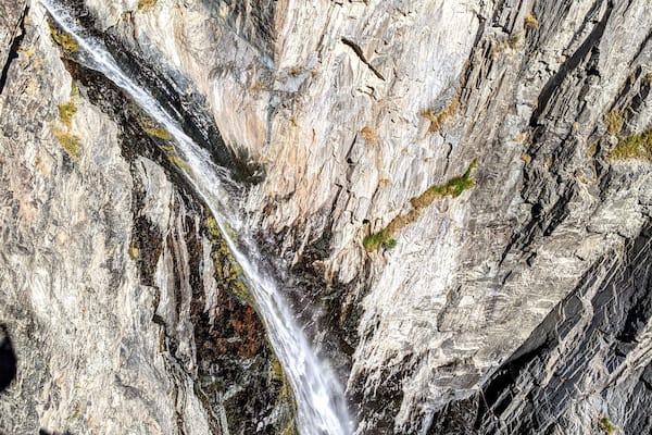 Driving along the Million Dollar Highway coming out of Ouray...
#Adventure #Waterfall #Ouray #Colorado #MyBackyard