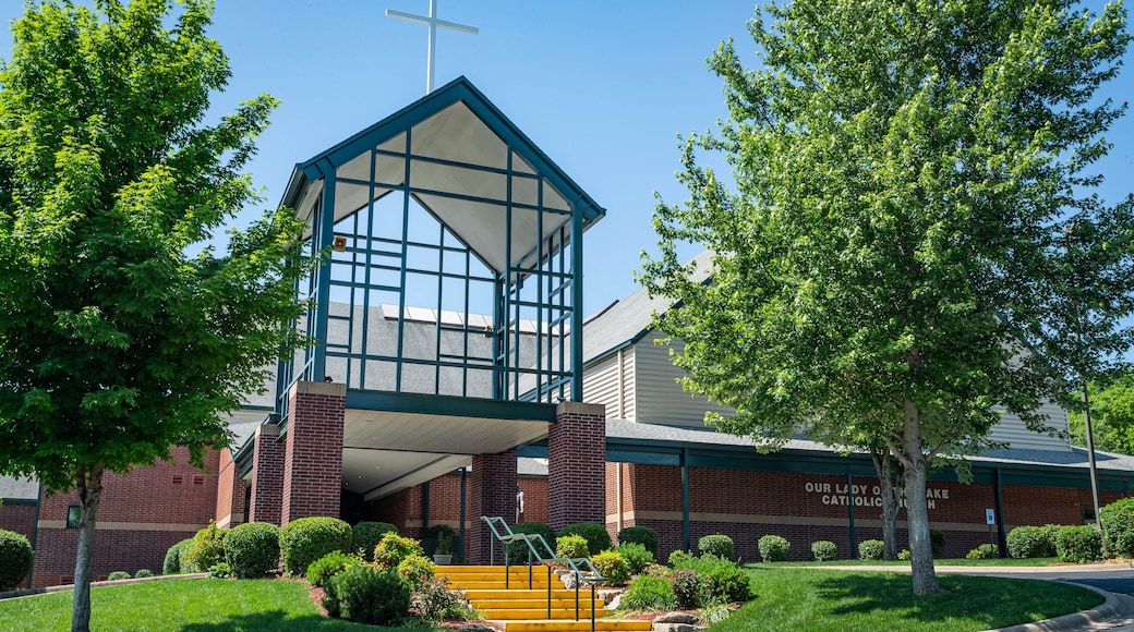 Our Lady of the Lake Catholic Church featuring a church or cathedral