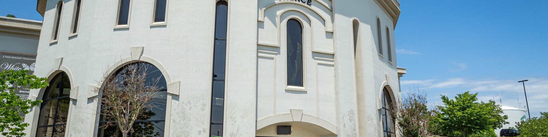 The Butterfly Palace showing signage