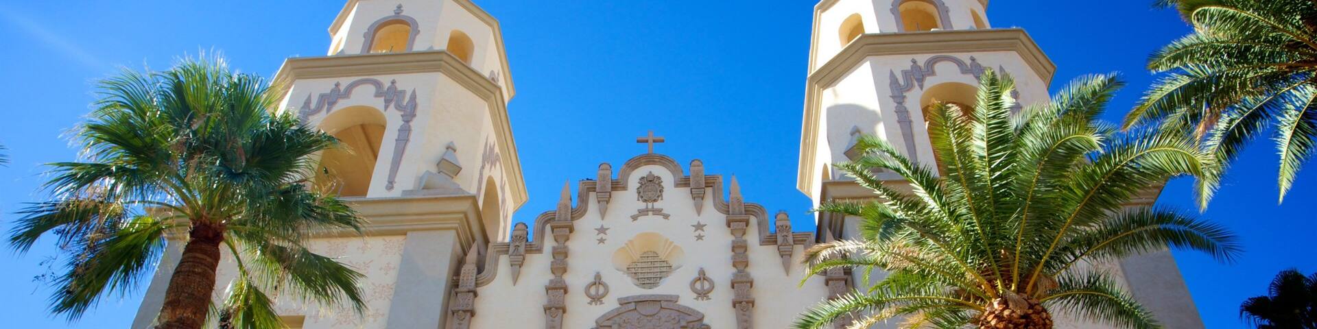 St. Augustine Cathedral showing a church or cathedral