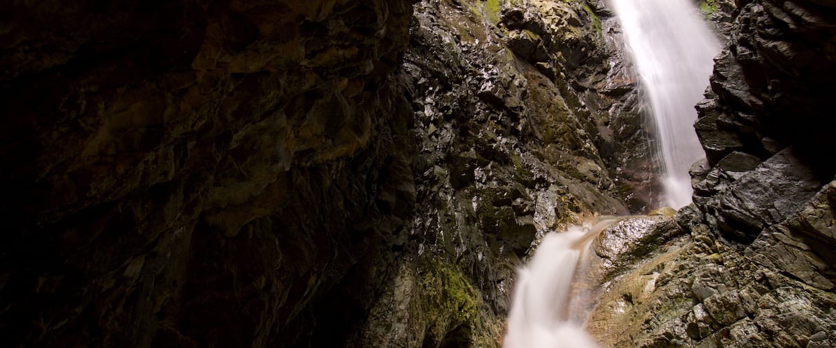 Cataratas de Zapata que incluye una cascada